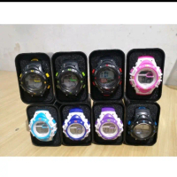 jam tangan lasika 790 jam tangan anak anak digital original tahan air Karet