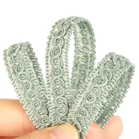 12m/Lot Curtain Lace Trim Ribbon Centipede Braided Lace DIY Craft Sewing Accessories Wedding Decoration Fabric Curve Lace