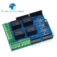 4 channel 5v relay shield module, Four channel relay control board relay expansion board for arduino UNO R3 mega 2560