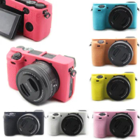 New Soft Silicone Camera Cover Case Soft Protection Bag Armor Rubber Skin Protector For Sony Alpha A6500 camera