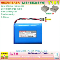 LIS1553(SY6) 3.7V 1000mAh Li-Ion Battery For EARPhone Sony MDR-XB950N1 WH-CH700N SRS-WS1,LIS1553 [T181]