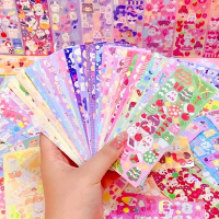 Set 60/100/200 Tấm Sticker Trang Trí Sổ Tay DIY Xinh Xắn Dễ Thương Sticker Nhãn Dán Trang Trí Máy Tí