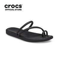 Crocs Women Miami Toe Loop Sandal - Black (209862-001)
