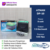 ATMAN DP-10 POMPA UDARA AERATOR AIR PUMP GELEMBUNG KOLAM AQUARIUM