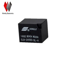 Free shiping wholesale 10pcs/lot relay SLB-24VDC-SL-A