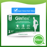 【buy 3 free 1】EXP 06 2027Ginflex Veggie Capsule （1box/30 Vegetarian Capsules）Reduce inflammation and