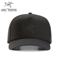 【ARC'TERYX 始祖鳥 LOGO 棒球網帽《黑》】X000006120/棒球帽/休閒帽/遮陽帽