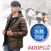 瑞多仕 男20丹超輕羽絨衣.羽絨外套.保暖外套.雪衣_咖啡色