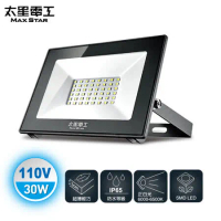【太星電工】30W LED防水投射燈/110V/白光.