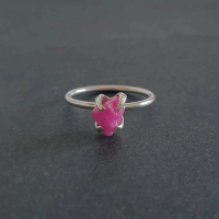 Ararya Ring (Cincin Perak Batu Ruby)