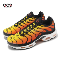 Nike 休閒鞋 Air Max Plus 男鞋 黑 橘黃 漸層 Sunset 氣墊 復古 HF0552-001