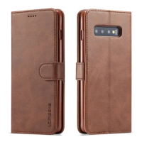 Galaxy S10 5G Case Leather Vintage Phone Cases On Samsung Galaxy S10 Plus Cases Flip Wallet Case For Hoesje Samsung S10E Cover