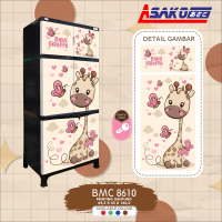 WAPOLIN -Lemari Plastik / Lemari Susun / Lemari Anak / Lemari Karakter / Lemari Pakaian / Lemari Pl