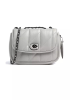 Coach COACH Pillow Madison Shoulder Bag With Quilting Dove Grey C8560