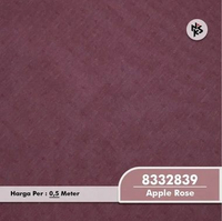 Nakusa Kain Katun Combed 40s Premium Motif Polos Dobby Chambray Benang Warna (Yarn Dyed) CB01 Apple 