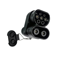 【台灣霓虹】CCS1 AC+DC轉CCS2快充轉接頭