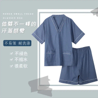 High-end sauna bathrobe for men, spa bathrobe, foot bath robe for women, massage pajamas, hot spring