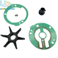 Water Pump Impeller Kit For Yamaha 2-Stroke 25 30 HP C25 C30 Outboard 689-W0078