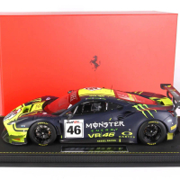 SALE BBR 1:18 FERRARI 488 GT3 GULF 12h Team Kessel Valentino rossi