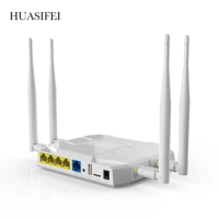 HUASIFEI 3G4G5G LTE CPE/Router 1200Mbps 5g Wifi Router With Sim Card Slot 11AC Modem Router Sim External Antennas WAN/LAN Port