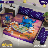 (NEW) Monalisa MICHIO - Bisa COD Sprei Queen King Set 160 180 160x200 180x200 No 1 2 Tinggi 30 30cm 