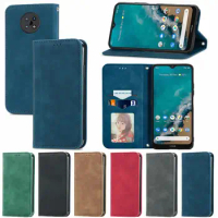 Card Wallet Phone Case For Nokia XR20 X100 X40 X30 X20 X10 G400 G300 G60 G50 G21 G20 G11 G10 C200 Magnetic Holder Flip Cover