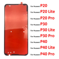 2PCS Back Battery Cover Door Sticker Adhesive Glue For Huawei P20 P30 P40 Mate 20 30 40 Pro Lite Honor 30 Pro Replacement Parts