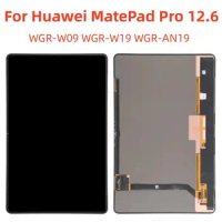 12.6" Original For Huawei MatePad Pro 12.6 2021 WGR-W09 WGR-W19 WGR-AN19 LCD Touch Screen Digitizer NEW Assembly
