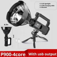 Senter Sorot Super Bright 9000 Lumens Big Lamp Leed Xhp50 Usb Charger Terlaris