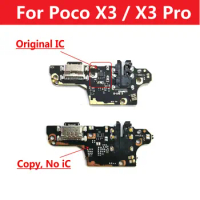 New USB Charging Port Flex Cable Connector Board For Xiaomi Poco X3 NFC Global Version Poco X3 Pro
