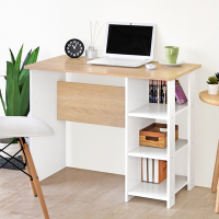 《HOPMA》 DIY巧收簡約風層架書桌/工作桌/收納桌/美背寬 90X 深48 X 高71.5cm