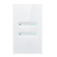Wifi Smart Light Switch Glass Screen Touch Panel Voice Control Wireless Wall Switches Remote For Alexa For Google Home