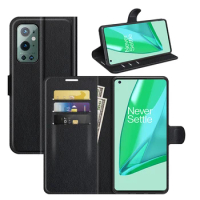 1+9Pro Case for OnePlus 9 Pro 5G 2021 (6.7in) Cover Wallet Card Stent Book Style Flip Leather black One Plus 9Pro OnePlus9Pro