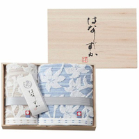 日本製 今治 100%純棉 毛巾禮盒 附木箱  (2入組)  (HSK2225) 數量有限