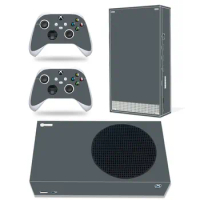 Grey Design For Xbox Series S Skin Sticker Cover For Xbox series s Console and 2 Controllers