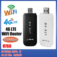 4G LTE Wireless USB Dongle WiFi Router 150Mbps Mobile Broadband Modem Stick Sim Card USB Adapter Pocket Router Network Adapter