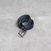 Hugo Boss Ikat Pinggang HUGO BOSS SHINY BUCKLE NAVY BELT 100% ORIGINAL