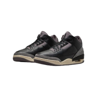 NIKE 耐吉 W Air Jordan 3 x A Ma Mani☆re 麂皮 黑紫 FZ4811-001(AJ3 休閒鞋 女鞋)