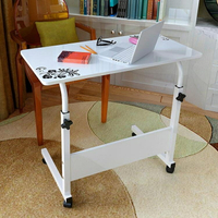 簡易筆記本電腦桌台式家用床上用簡約摺疊床邊桌行動升降寫字桌子