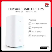 Huawei Modem Wifi Router Wireless 5G H112-370 CPE Dual Band Wi-Fi 2.4GHz & 5GHz