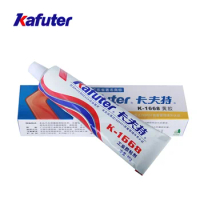 New Kafuter K-1668 Industrial Glue 85g Electronic Components Positioned Fixed Adhesives Yellow Glue 