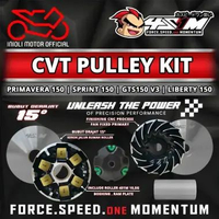 PULLEY SET PULLY RUMAH ROLLER 4S1M VESPA LX LIBERTY 150 SPRINT S 150 IGET PRIMAVERA 150 V3 PAKET PUL