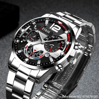4AM Store Jam Tangan Lelaki Business Quartz Watches Jam Tangan Lelaki Asli Tahan Air Fesyen Jam Tang