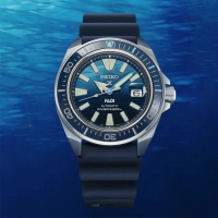 【SEIKO 精工】Prospex PADI 海龜 特別版200米潛水機械錶-45mm 送行動電源 畢業禮物(SRPJ93K1/4R35-03W0F)