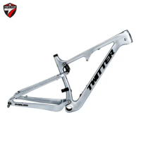 Twitter 2023 carbon 29er full suspension Mtb bike frame AM Frame dual suspension 120mm travel bicycle Frame With DNM Rear shox