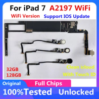 Free ICloud A2197 Wifi Version Mainboard for Ipad 7 in 2019 Motherboard 32GB 128GB with Full Chip for Ipad 7 Logic Board