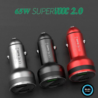65W SUPERVOOC 2.0 Car Charger Fast Car Charging Type-C Cable For OPPO Find X2 Pro Reno 5 5G 3 4 Pro Ace 2 X20 Realme X50Pro RX17
