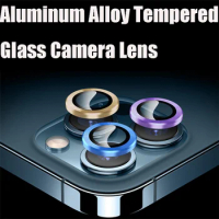 100set For iPhone 13 12 Pro Max Metal Tempered Glass Cover Camera Lens Protector For iPhone 13 12 11 Pro Max Protective Cap