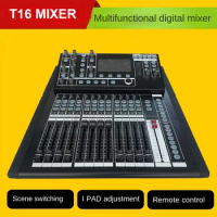 16/20 Channel Professioanal Digital Mixer Dj Controller Mixer Audio Sound Mixing Table Card Professional PC Digital Console