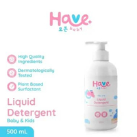HAVE Baby Liquid Detergent Deterjen Cair BAYI & ANAK PREMIUM 500mL